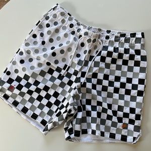 Nike Air Jordan Limited Edition Checkerboard Basketball Shorts